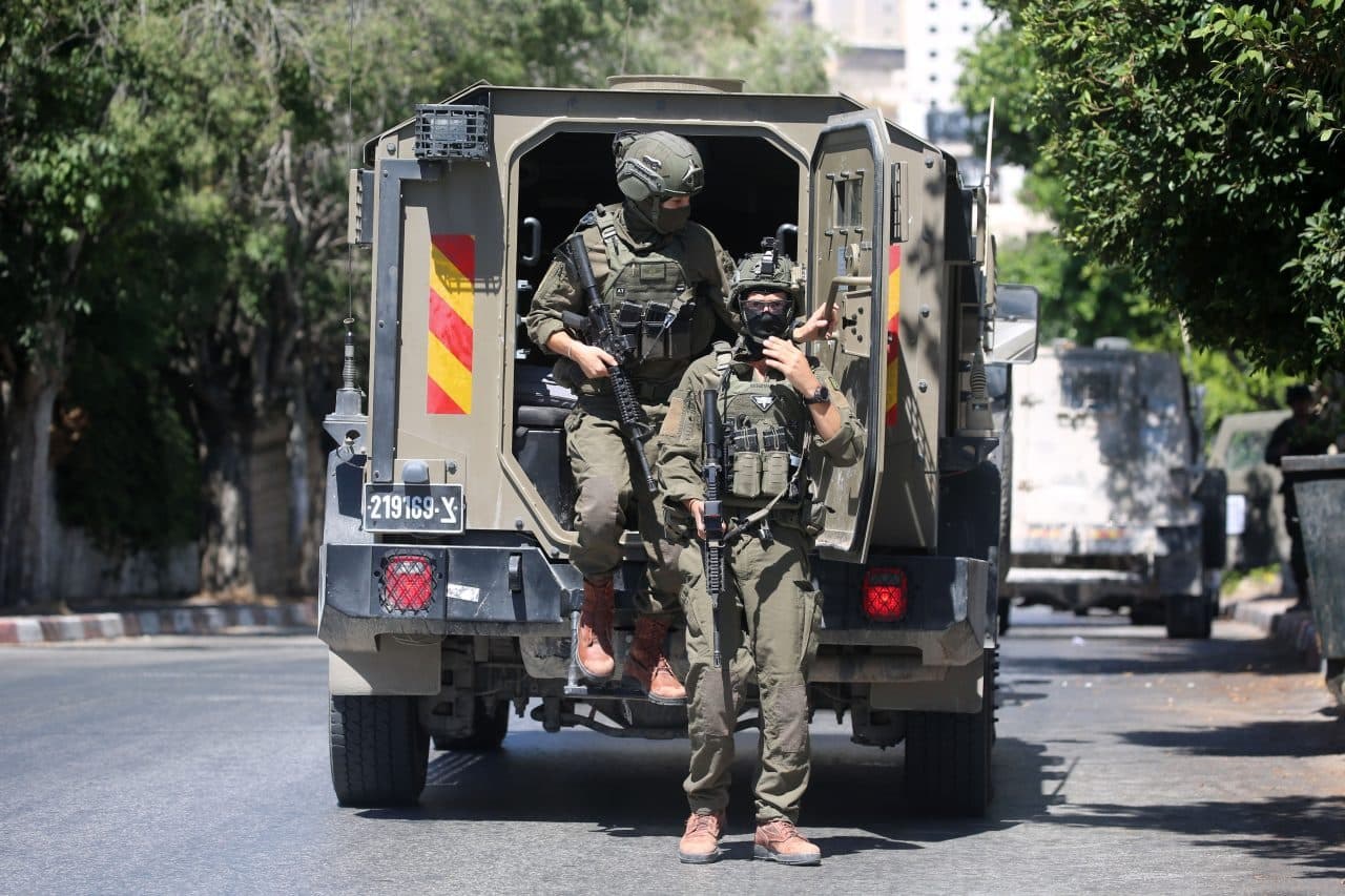 Four Palestinians and two Israelis killed near Nablus as Israel launches West Bank operation