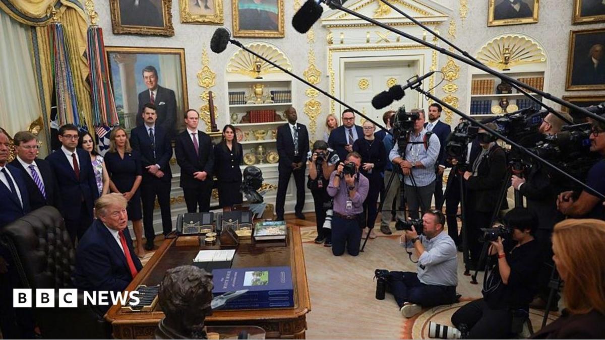 Trump bans CNN, MS NOW and Politico from the White House, promising more bans